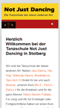 Mobile Screenshot of njdancing.de